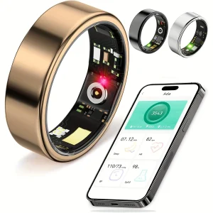 Smart ring, sleep tracking, compatible with iPhone and Android